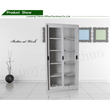 2015 new design sliding glass door filing storage cabinet